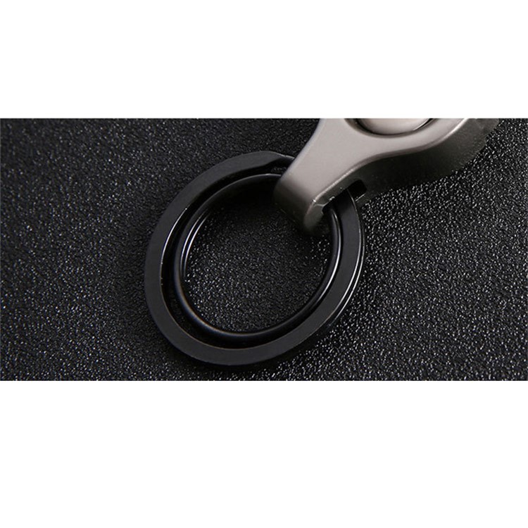 Ouvre-bouteille 3-en-1 Porte-clés Lampe De Poche LED - Gris-6
