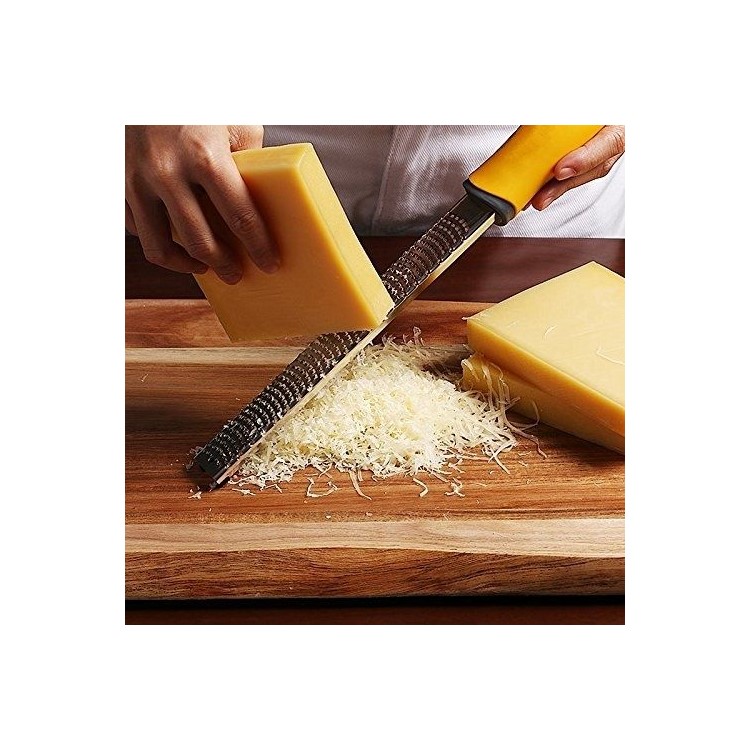 Kitchen Grater Sharp Stainless Steel Blade with Yellow Handle-5