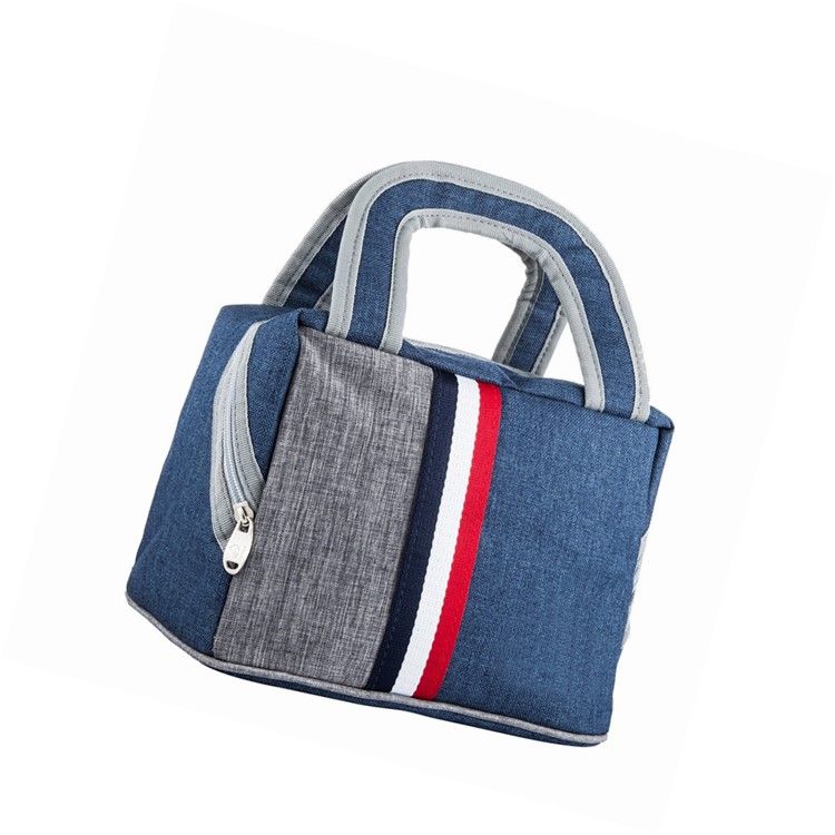 7.5L Portable Insulated Lunch Bag Cooler Bag Cooler Box Zip Closure Handbag-4