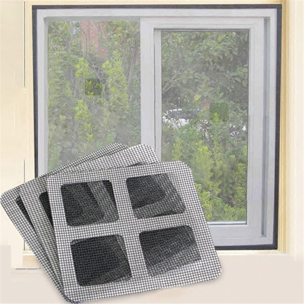 6PCS Window and Door Screen Repair Patch Adhesive Repair Kit-4