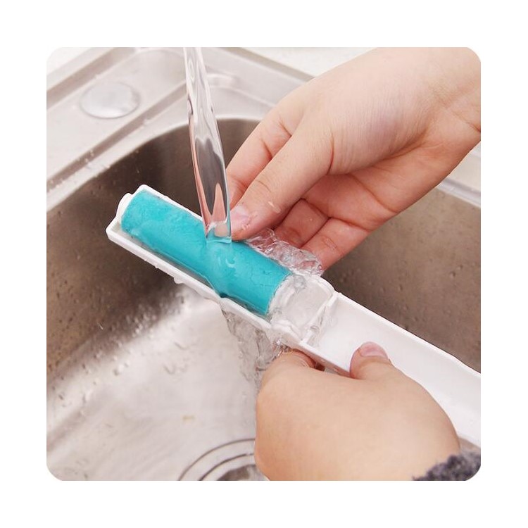 2Pcs/Set Washable Travel Lint Roller Reusable Sticky Picker Cleaner Sticky Lint Roller - Blue-13