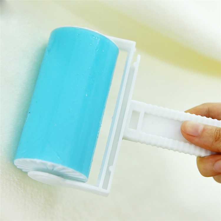 2Pcs/Set Washable Travel Lint Roller Reusable Sticky Picker Cleaner Sticky Lint Roller - Blue-18