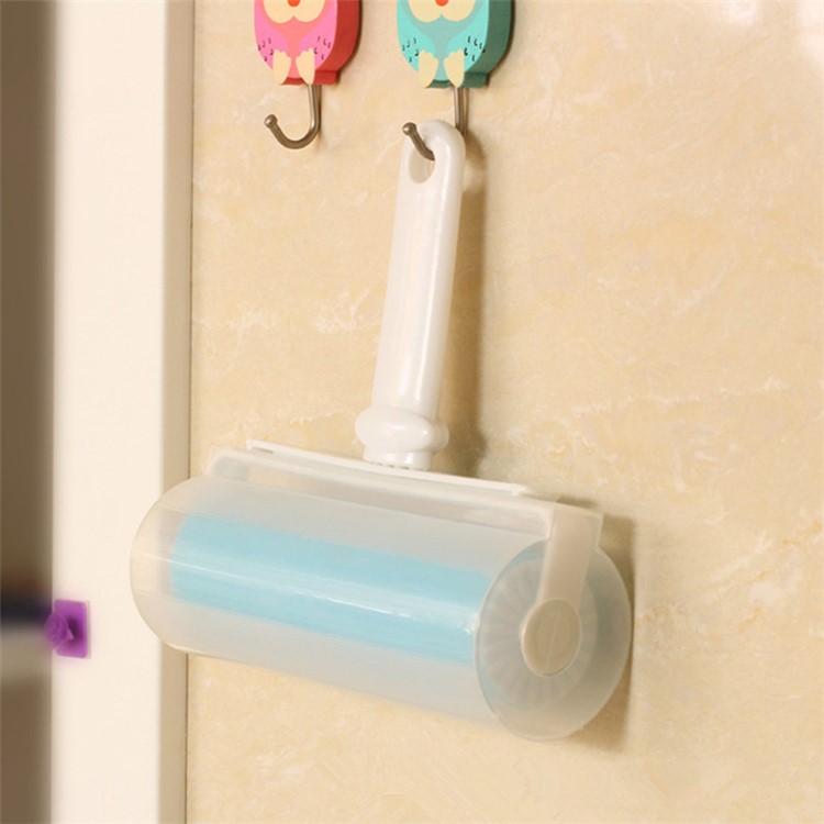 2Pcs/Set Washable Travel Lint Roller Reusable Sticky Picker Cleaner Sticky Lint Roller - Blue-21