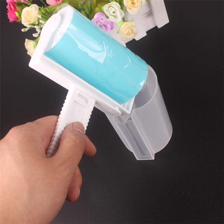 2Pcs/Set Washable Travel Lint Roller Reusable Sticky Picker Cleaner Sticky Lint Roller - Blue-22