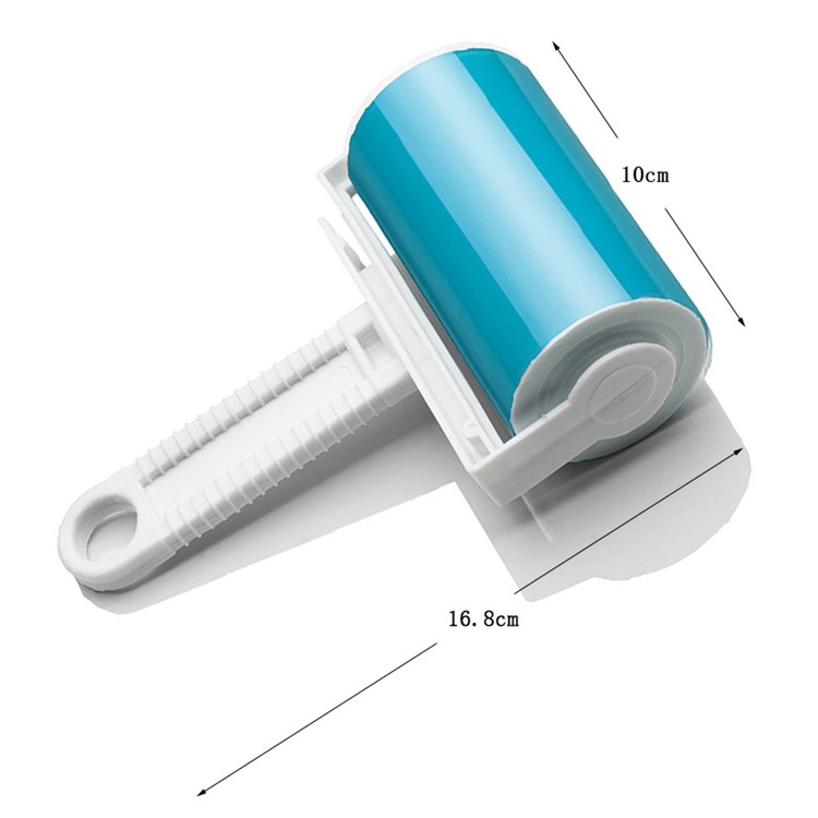 2Pcs/Set Washable Travel Lint Roller Reusable Sticky Picker Cleaner Sticky Lint Roller - Blue-32