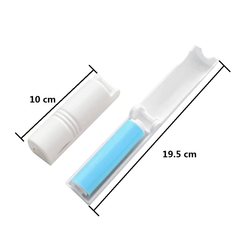 2Pcs/Set Washable Travel Lint Roller Reusable Sticky Picker Cleaner Sticky Lint Roller - Blue-7