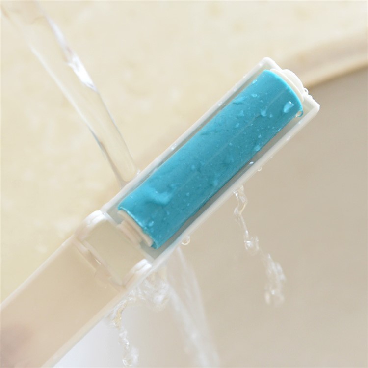 2Pcs/Set Washable Travel Lint Roller Reusable Sticky Picker Cleaner Sticky Lint Roller - Blue-9