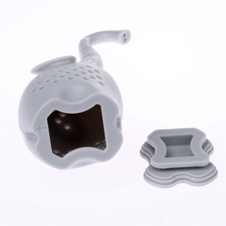 7 Pcs Cute Food-grade Silicone Tea Strainer Tea Infuser (Man, Monkey, Sea Lions, Elephant, Shark, Dog, Sloth)-16