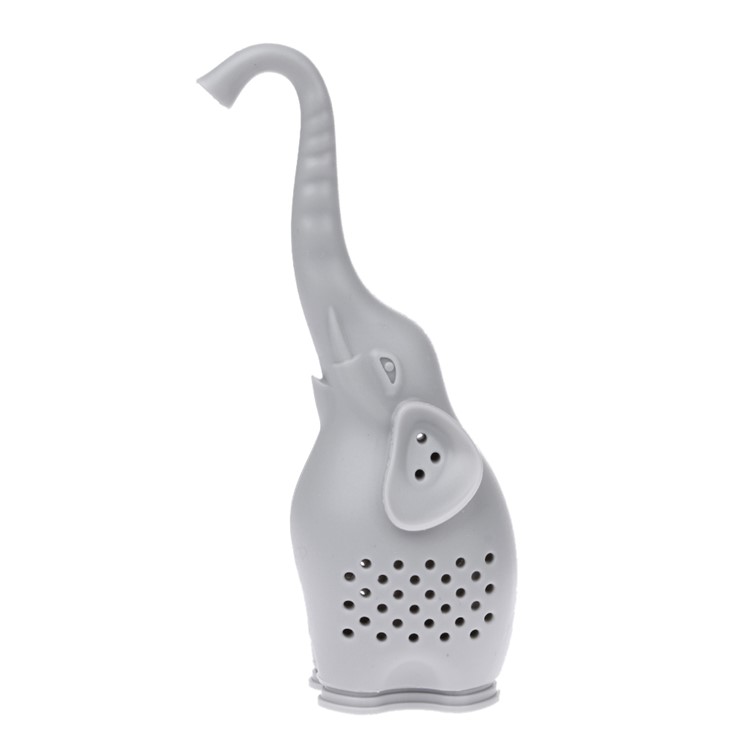 7 Pcs Cute Food-grade Silicone Tea Strainer Tea Infuser (Man, Monkey, Sea Lions, Elephant, Shark, Dog, Sloth)-27