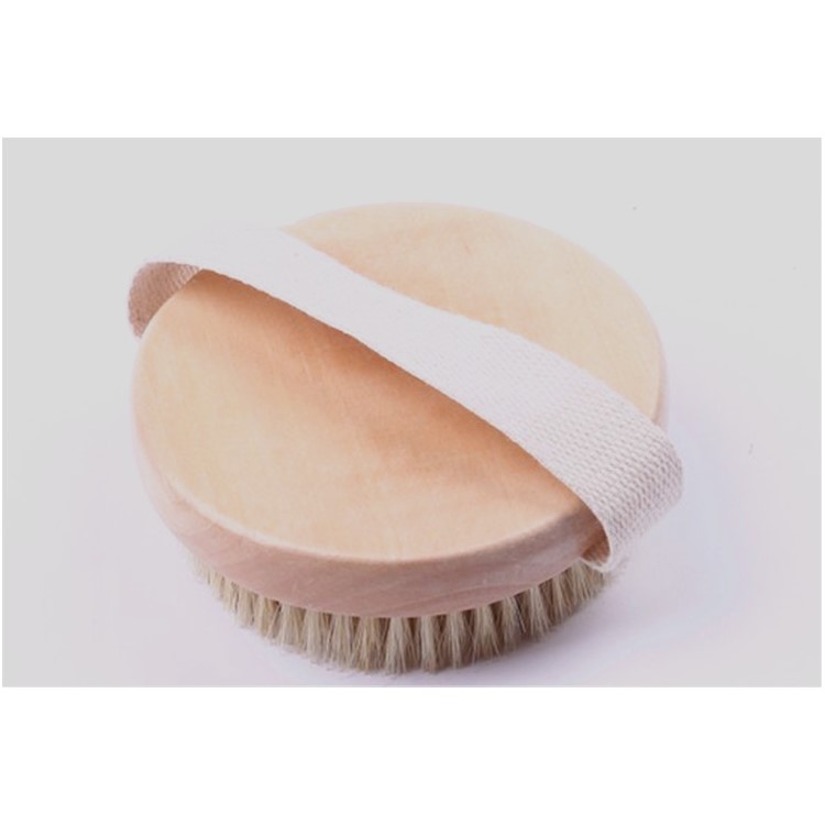 PPR Natural Boar's Bristle Massage Bath Body Brush-5