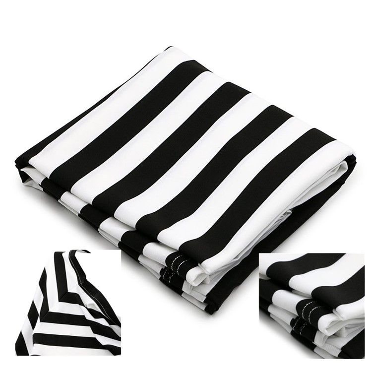 Multi-funtion Nursing Cover Scarf Baby Car Seat Canopy Shopping Cart Cover for Breastfeeding Moms - Bold Stripes-9