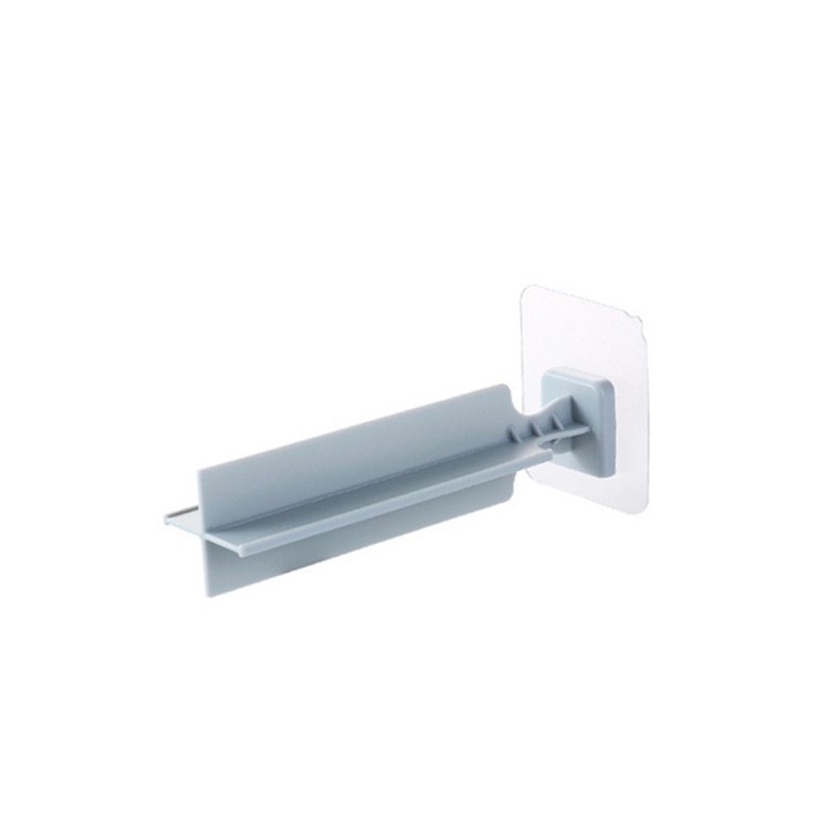 Wall Sticky Clothespin Clip Holder Rack - Blue-1