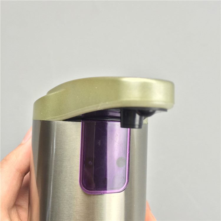 Automatic Soap Dispenser Stainless Steel Touchless Hand Free Motion Sensor Autosoap Dispenser-7
