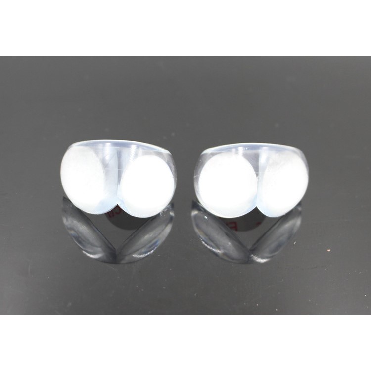 10PCS L-Shaped + 10PCS Ball-Shaped Baby Safety Clear Furniture Corner Guards Corner Protector with 3M Adhesive-3