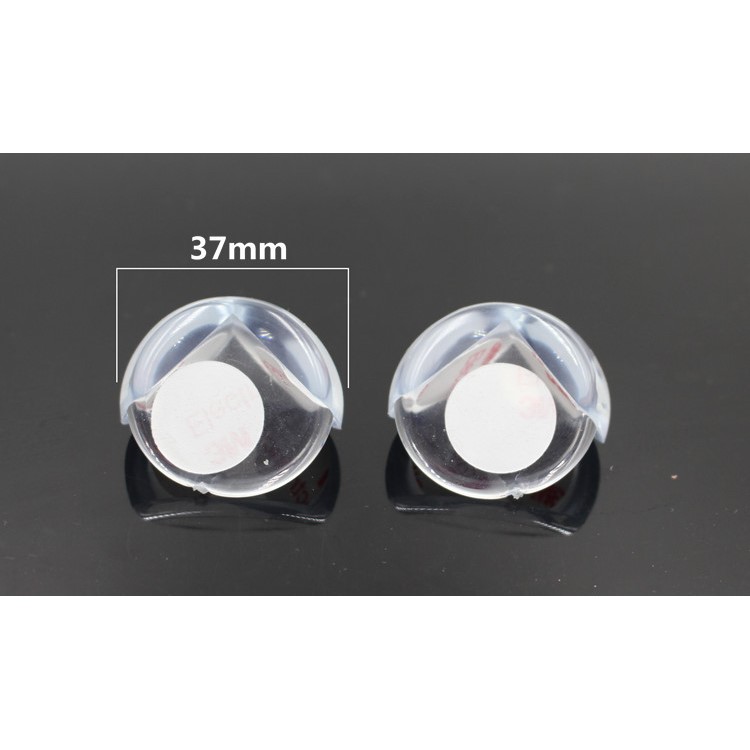 10PCS L-Shaped + 10PCS Ball-Shaped Baby Safety Clear Furniture Corner Guards Corner Protector with 3M Adhesive-7