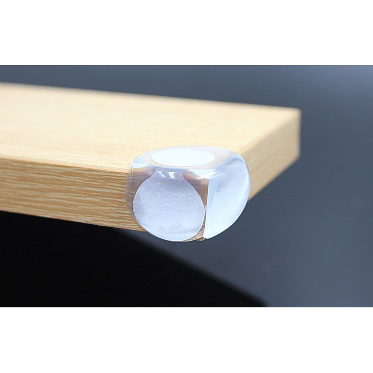 10PCS L-Shaped + 10PCS Ball-Shaped Baby Safety Clear Furniture Corner Guards Corner Protector with 3M Adhesive-9