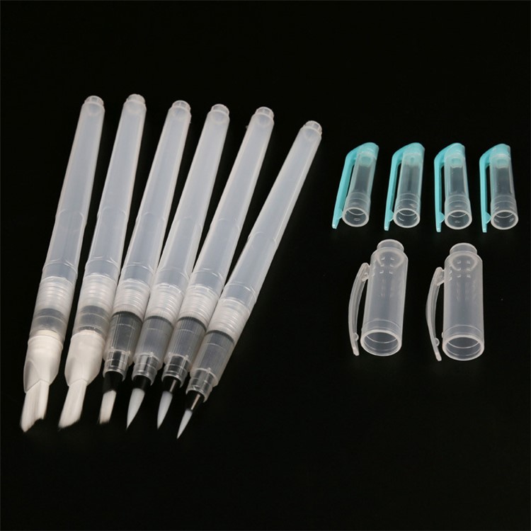 Water Coloring Brush Pens - Set of 6 Brush Tips-5