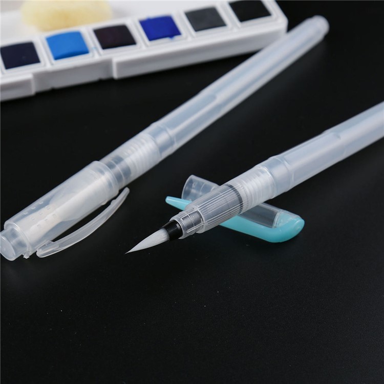 Water Coloring Brush Pens - Set of 6 Brush Tips-6