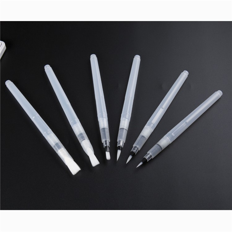 Water Coloring Brush Pens - Set of 6 Brush Tips-8