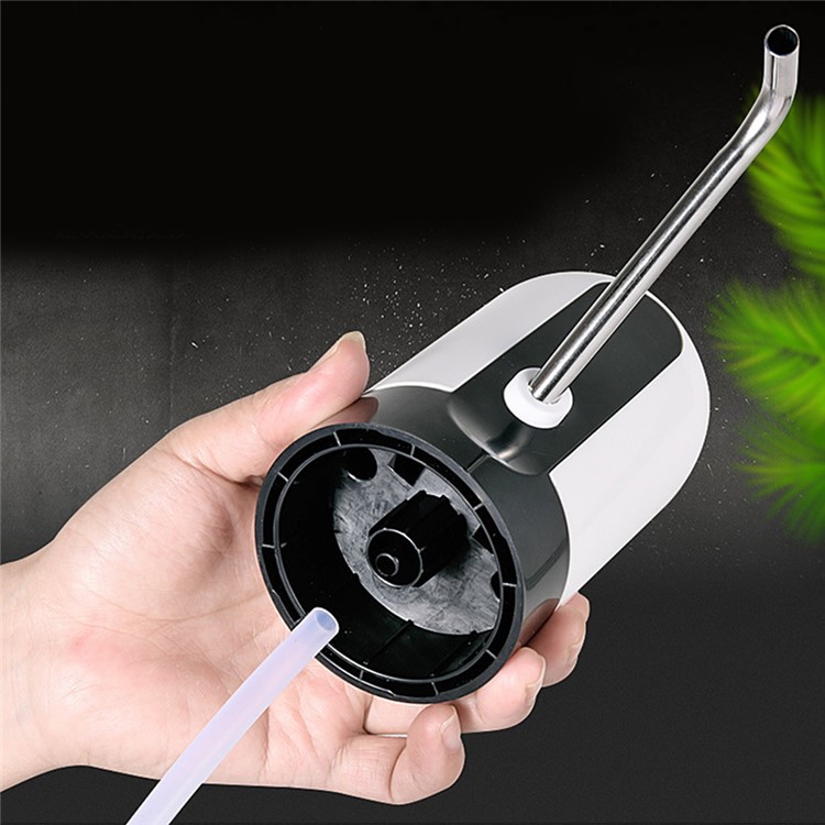 USB Charging Automatic Drinking Water Pump Electric Water Dispenser - White-2