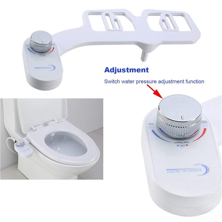 Non-Electric Bidet Toilet Single Nozzle Cold Water Fresh Water Sprayer for Women - North America 15/16 Standard Connector-1