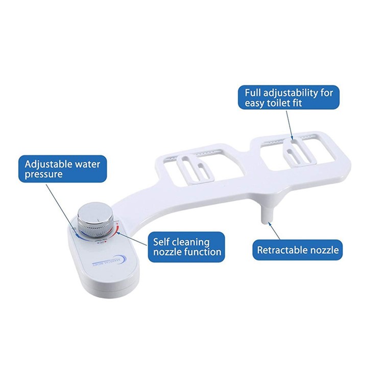 Non-Electric Bidet Toilet Single Nozzle Cold Water Fresh Water Sprayer for Women - North America 15/16 Standard Connector-4