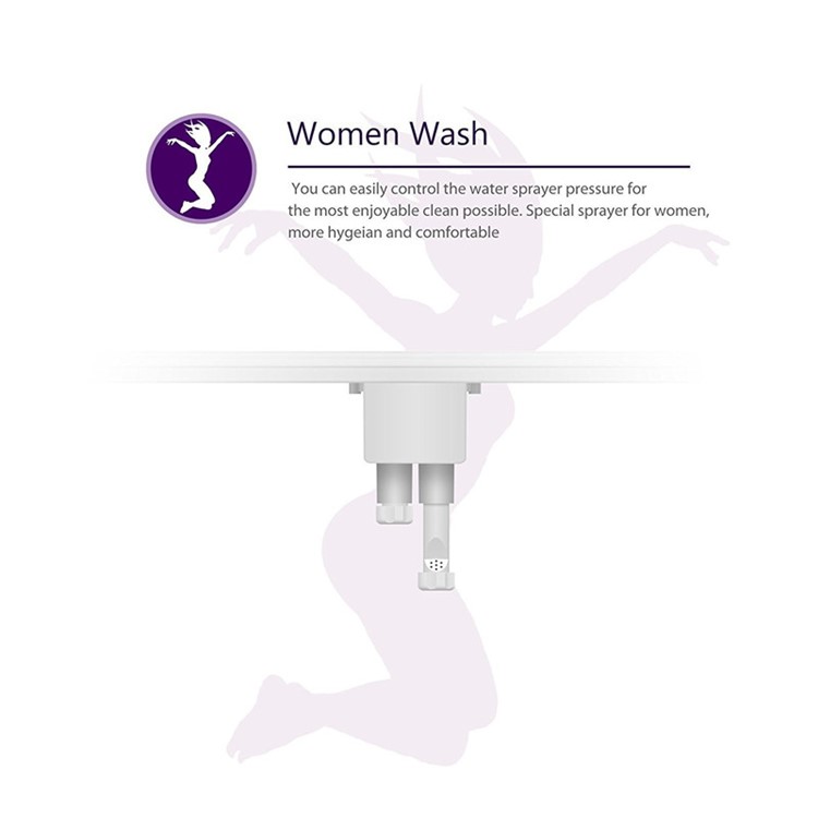 Dual Nozzle Cold/Hot Water Self Cleaning Bidet Toilet Women Washer Sprayer - Asia/Australia G1/2 Standard Connector-10