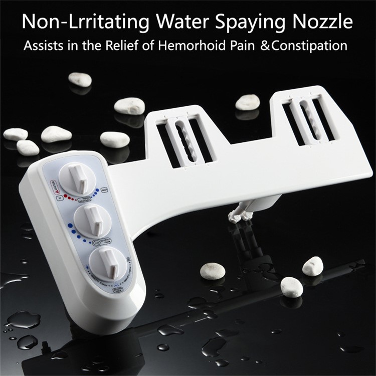 Dual Nozzle Cold/Hot Water Self Cleaning Bidet Toilet Women Washer Sprayer - Asia/Australia G1/2 Standard Connector-3
