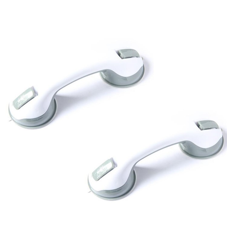 2Pcs Shower Handle Bar Offers Safe Grip with Strong Hold Suction Cup for Safety Grab-1
