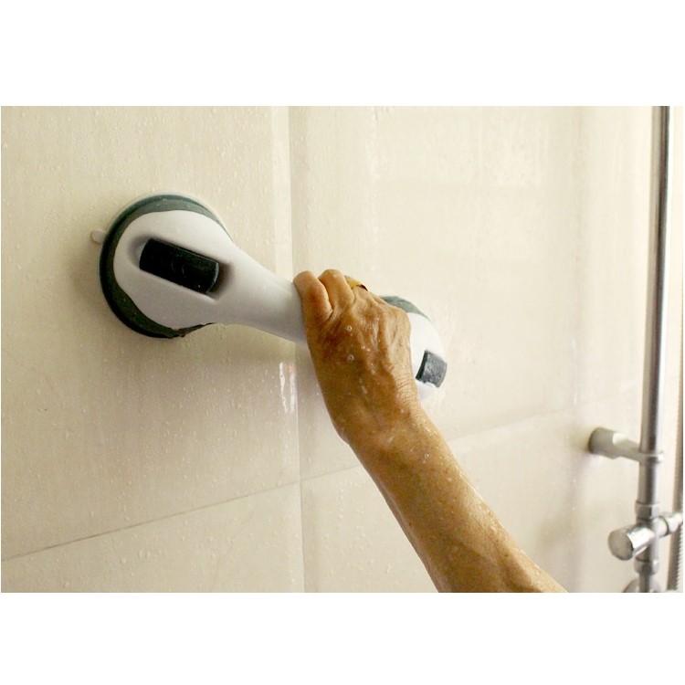 2Pcs Shower Handle Bar Offers Safe Grip with Strong Hold Suction Cup for Safety Grab-6