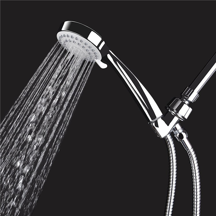 3 Way Water Saving Multi-Function Bathroom Hand Held Shower Hose Shower Arm Set-3