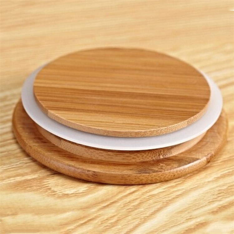 475ML Double Wall Tea Glass Mug with Bamboo Lid-8