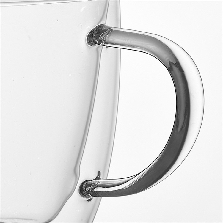 Mug À Café Double Paroi En Verre Isolé 160ML-2