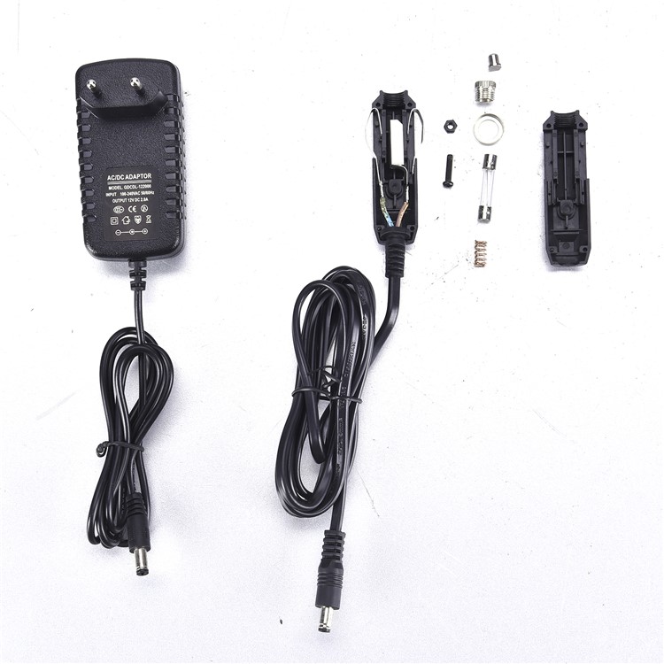Electric Air Pump 110V AC/12V DC Quick-Fill Pump for Inflatables Air Mattress Raft Bed Boat Pool Toy - EU Plug-9