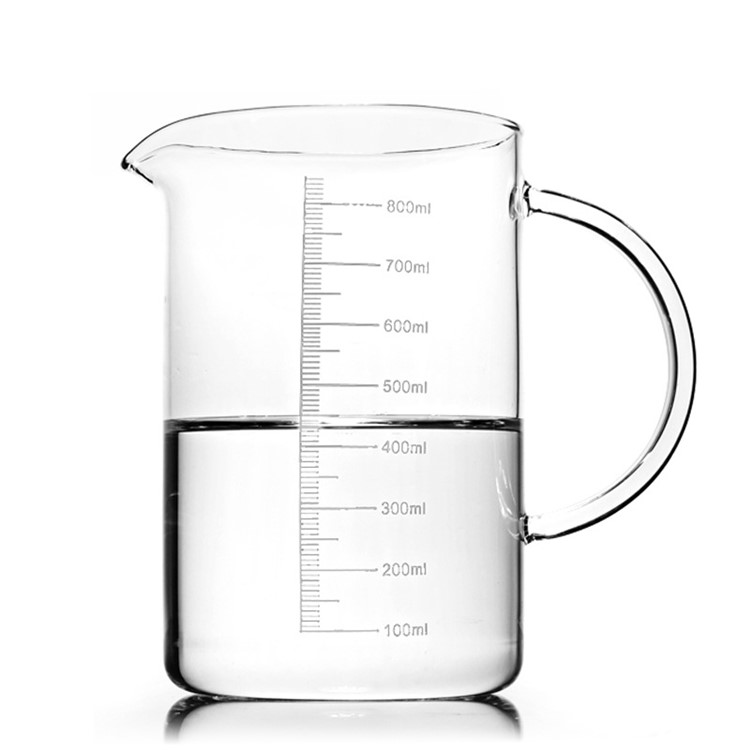 800ml High Borosilicate Glass Measuring Cup with Scale Liquid Powder Milk Cup-1