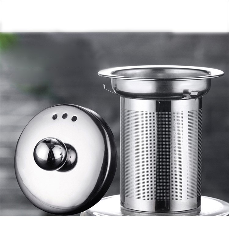 450ML High Borosilicate Glass Tea Pot with Removable 304 Stainless Steel Infuser-11