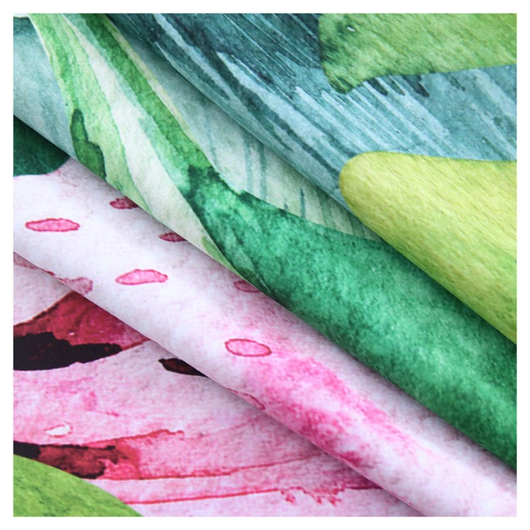 Tropical Leaves Flamingo Home Decor Bedroom Curtain Window Drape - Size: 130x180cm-2