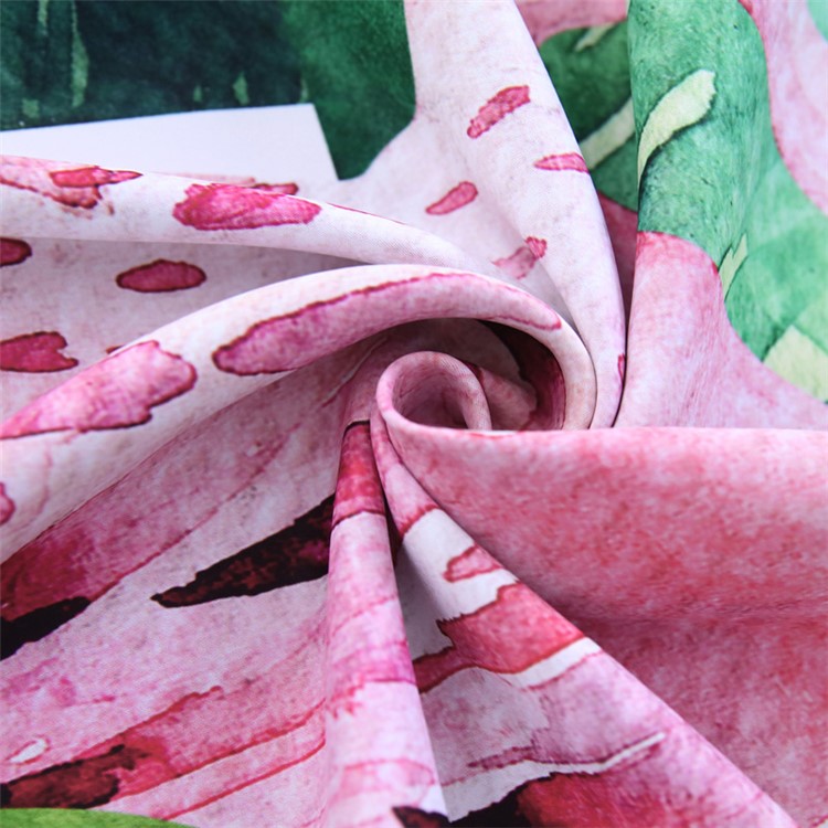 Tropical Leaves Flamingo Home Decor Bedroom Curtain Window Drape - Size: 130x180cm-4