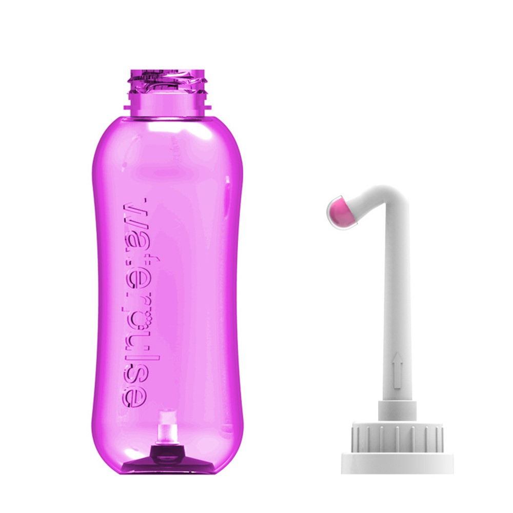 WATERPULSE 500ml Handheld Bidet Sprayer Personal Cleaner Hygiene Bottle Bottom Wiper-3