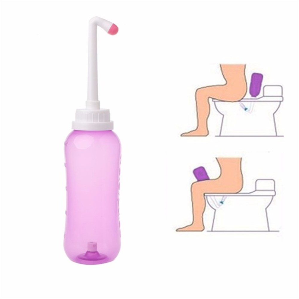 WATERPULSE 500ml Handheld Bidet Sprayer Personal Cleaner Hygiene Bottle Bottom Wiper-6
