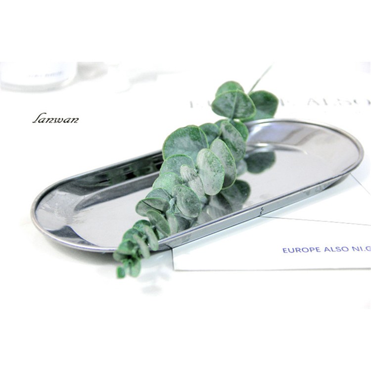 Eucalyptus Artificiel Feuilles Fleurs Maison Mariage Décor - Vert-11