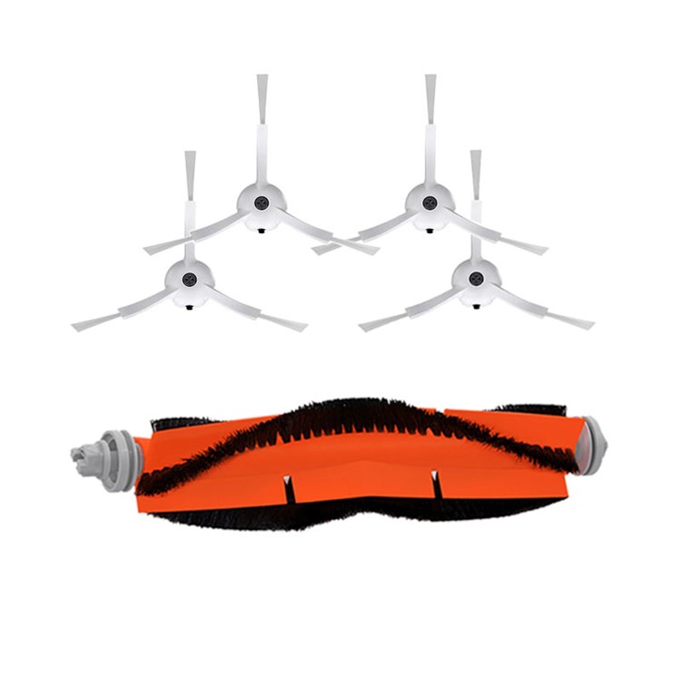1 Main Brush + 4 Side Brushes Accessories for Xiaomi Robot Vacuum Cleaner (XM032)-1
