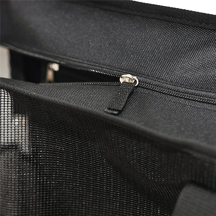 Mesh Beach Pool Tote Taschen Umhängetasche-5