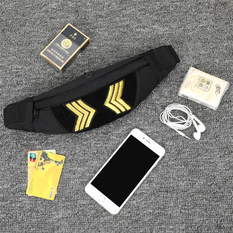 Outdoor Running Phone Waist Bag Sports Pockets Oxford Cloth Gym Fitness Bag-12