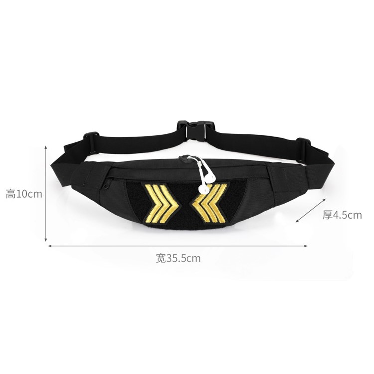 Outdoor Running Phone Waist Bag Sports Pockets Oxford Cloth Gym Fitness Bag-4