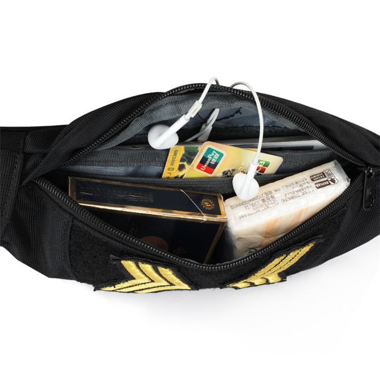Outdoor Running Phone Waist Bag Sports Pockets Oxford Cloth Gym Fitness Bag-9