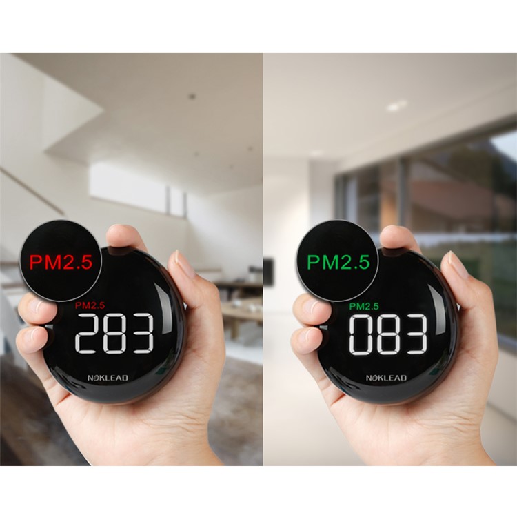A10 Probador De Gas De Calidad Del Aire De Mano PM2.5 Detector De Formaldehído Del Hogar-3