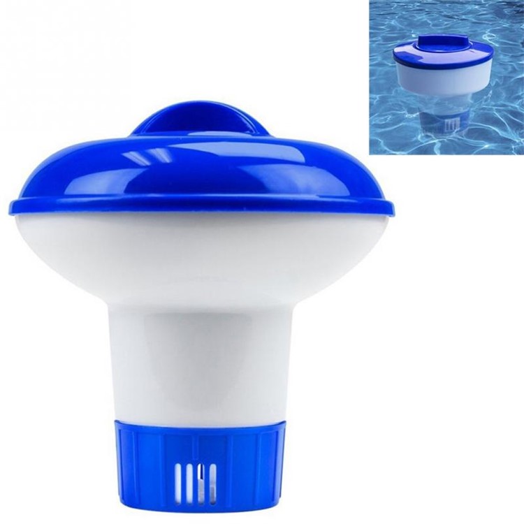 Pool Spa Chlorine Bromine Chemical Tablet Tabs Floater Dispenser - 5 inch