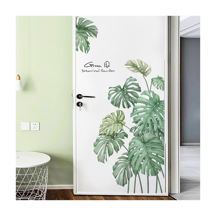 Creative Plant Wall Sticker House Art Decor Self-adhesive Wall Paper Decoration-5