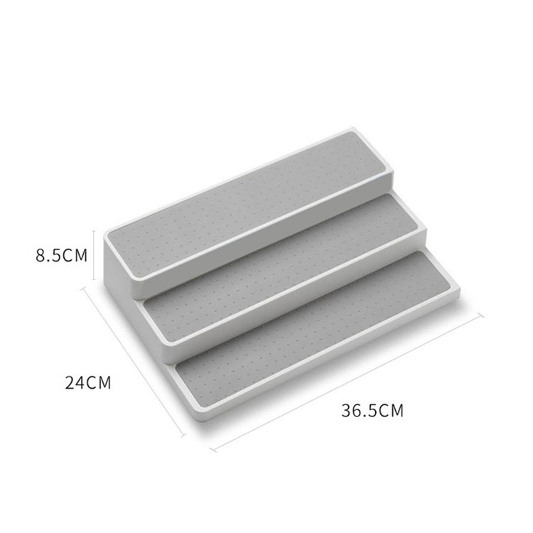 2PCS 3-Tier Cabinet Seasoning Box Rack Storage Container Kitchen Organizer Planter Holder-3